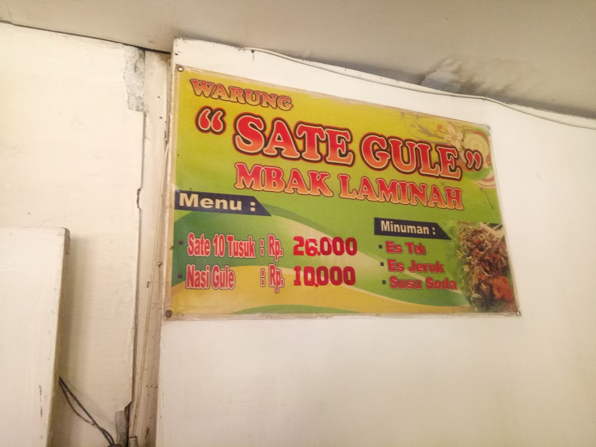 Sate Gule Kambing 'Mbak Laminah' Photo Menu 3