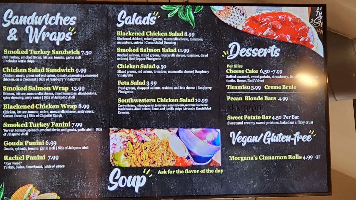 Serenity Cafe Photo Menu 1