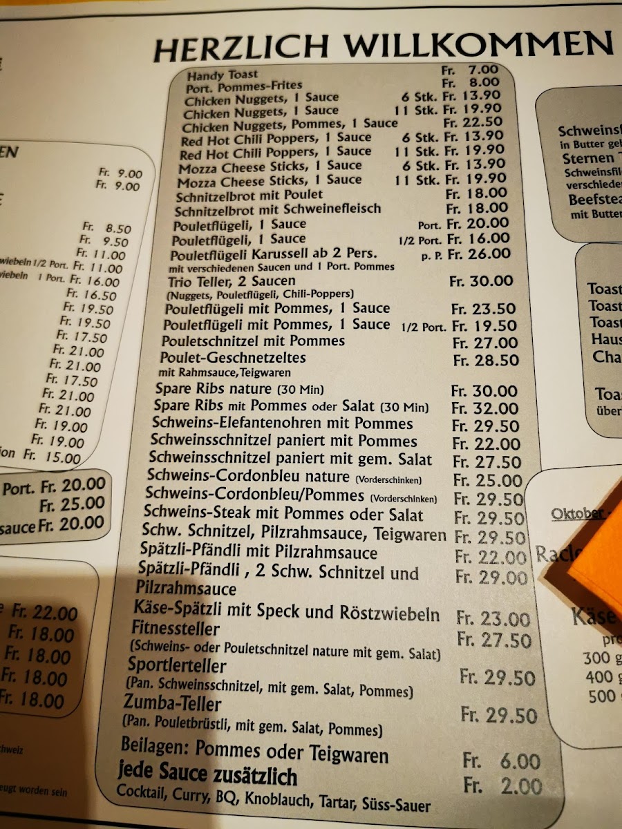 Restaurant Big Sterne Photo Menu 2