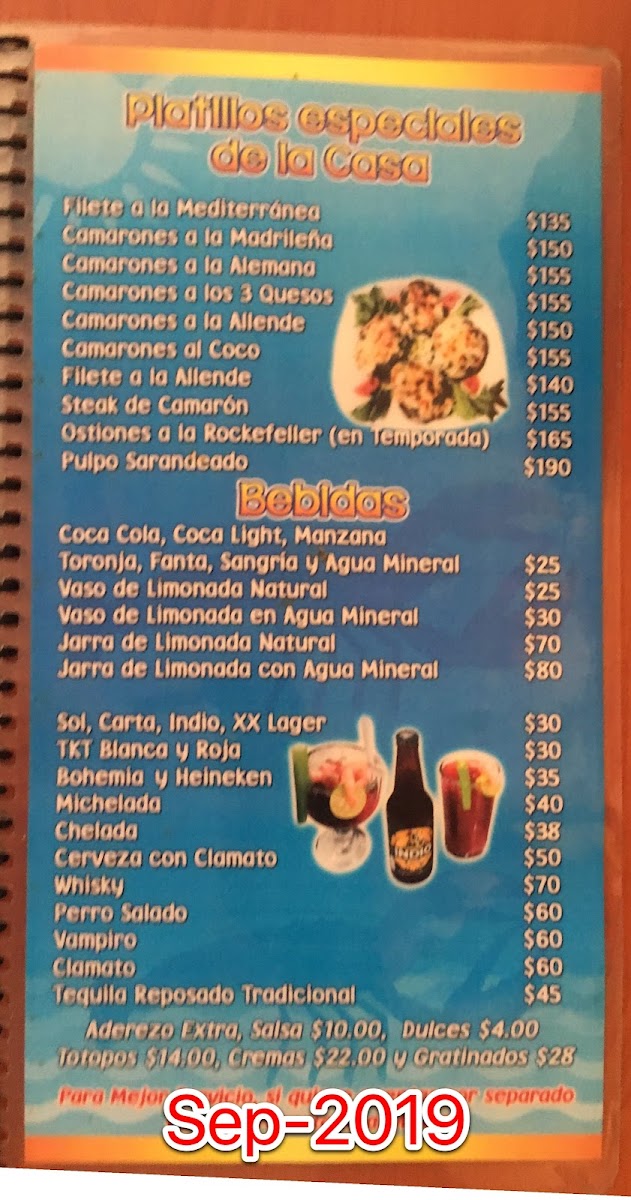Restaurante de Mariscos la Langosta Photo Menu 10