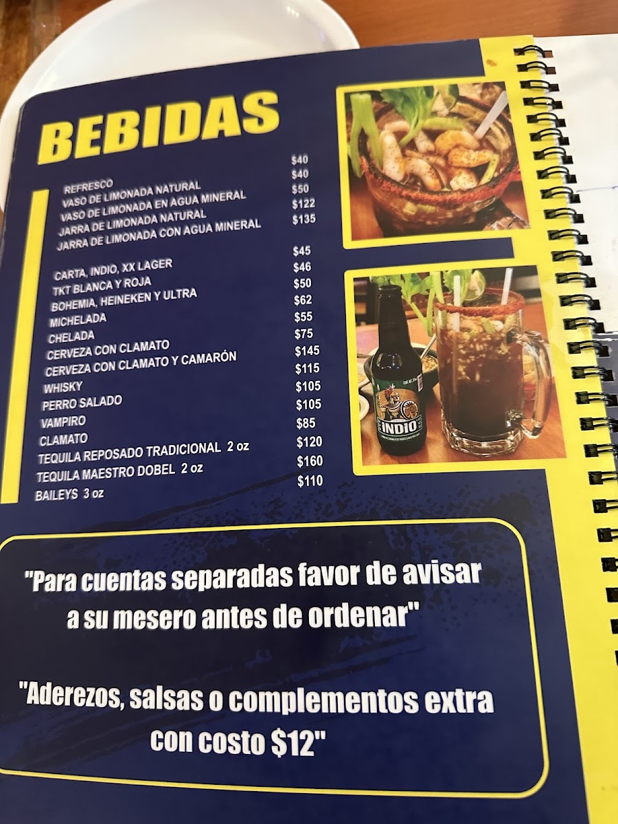 Restaurante de Mariscos la Langosta Photo Menu 4