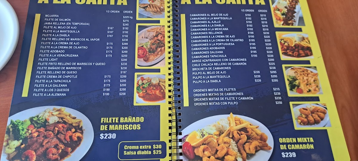 Restaurante de Mariscos la Langosta Photo Menu 6