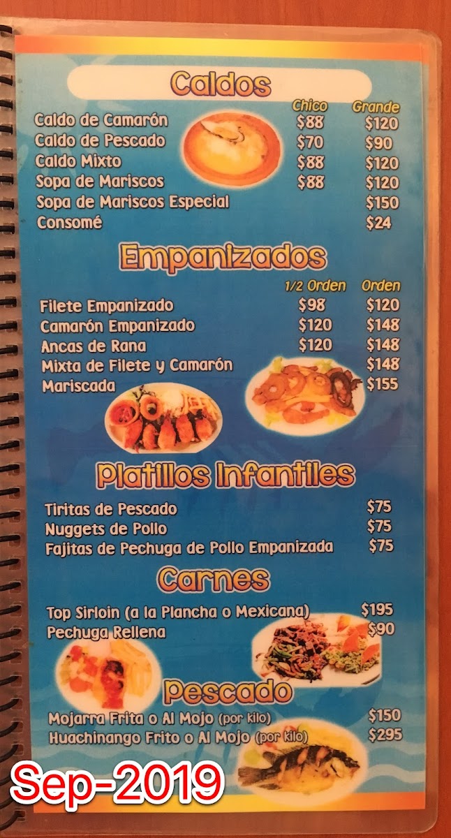 Restaurante de Mariscos la Langosta Photo Menu 9