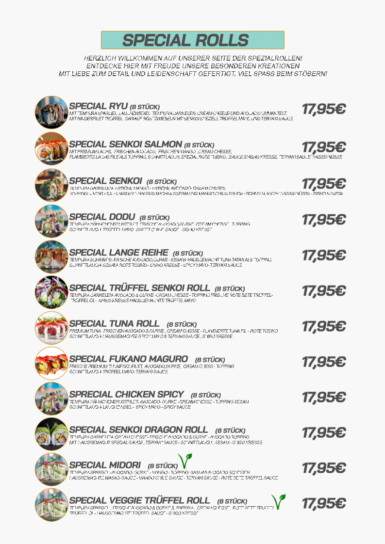 Senkoi-Sushi Photo Menu 5