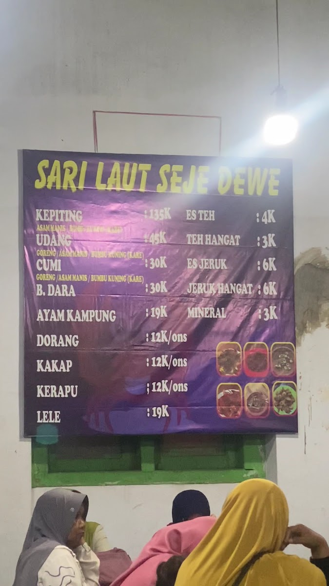 Rumah Makan Sari Laut CJDW Photo Menu 2