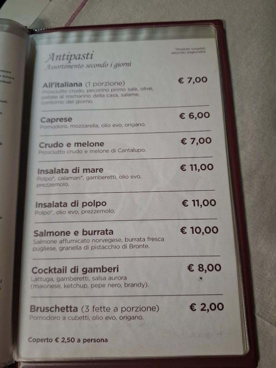 VECCHIO AQUARIUM RISTORANTE Photo Menu 6