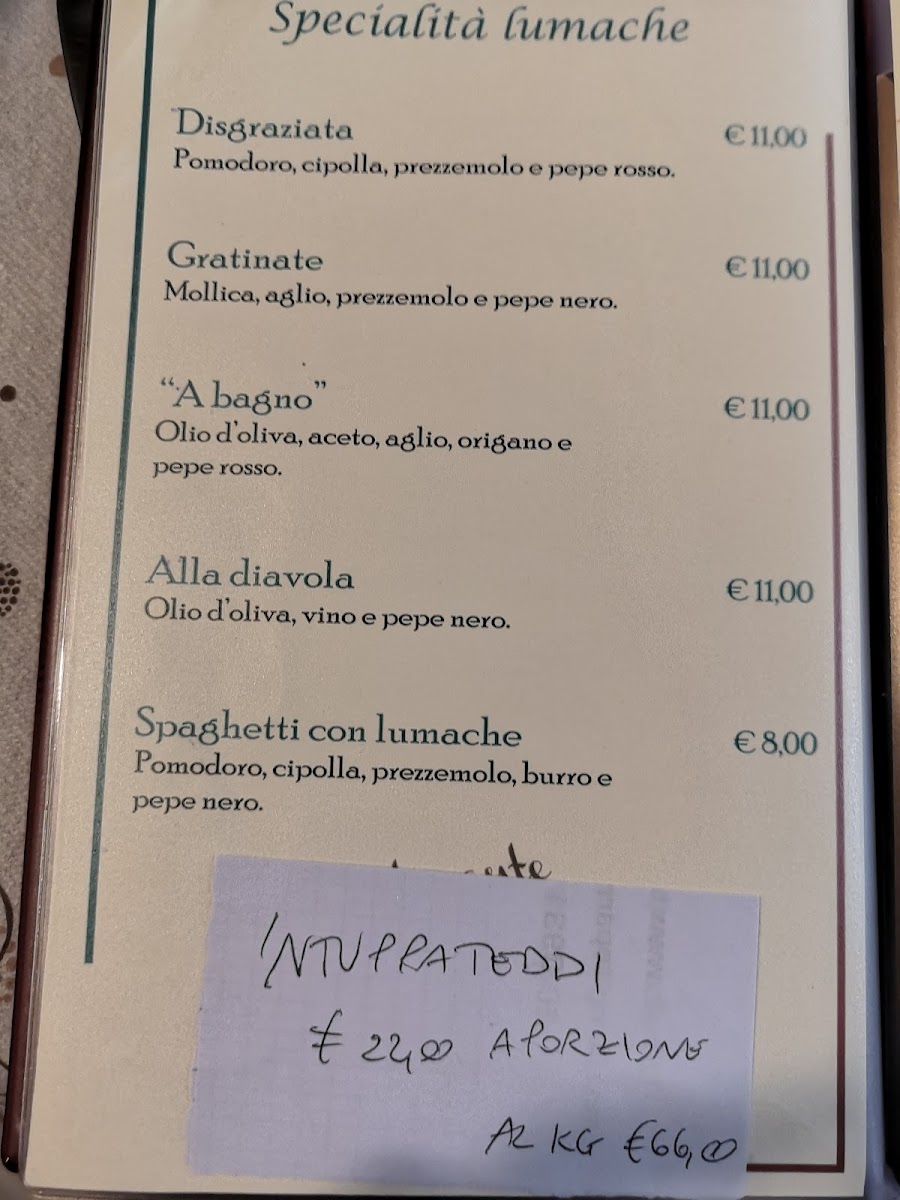 VECCHIO AQUARIUM RISTORANTE Photo Menu 9