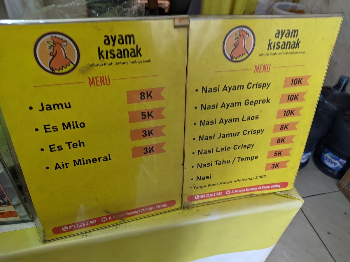 Kisanak Fried Chicken Photo Menu 8