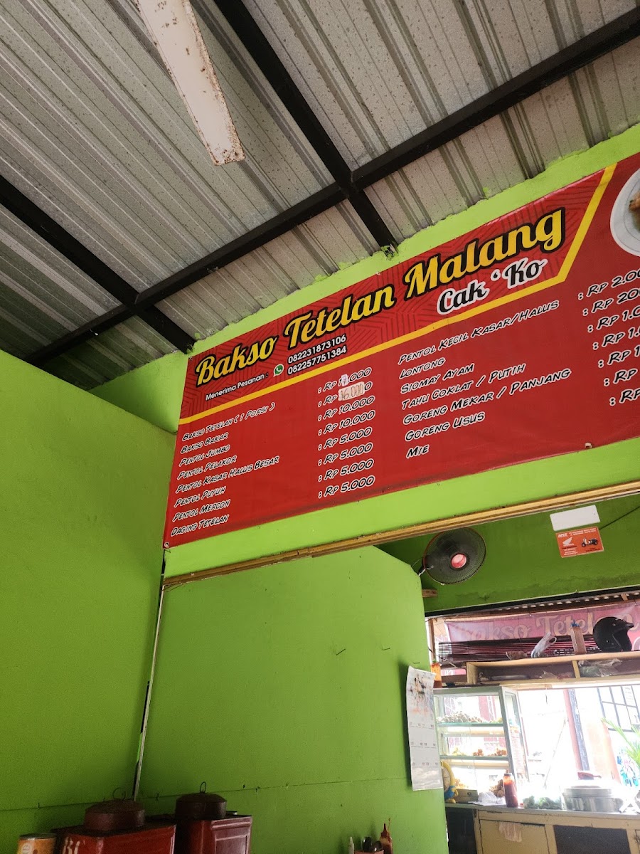Bakso Tetelan Malang Cak ' Ko Photo Menu 1
