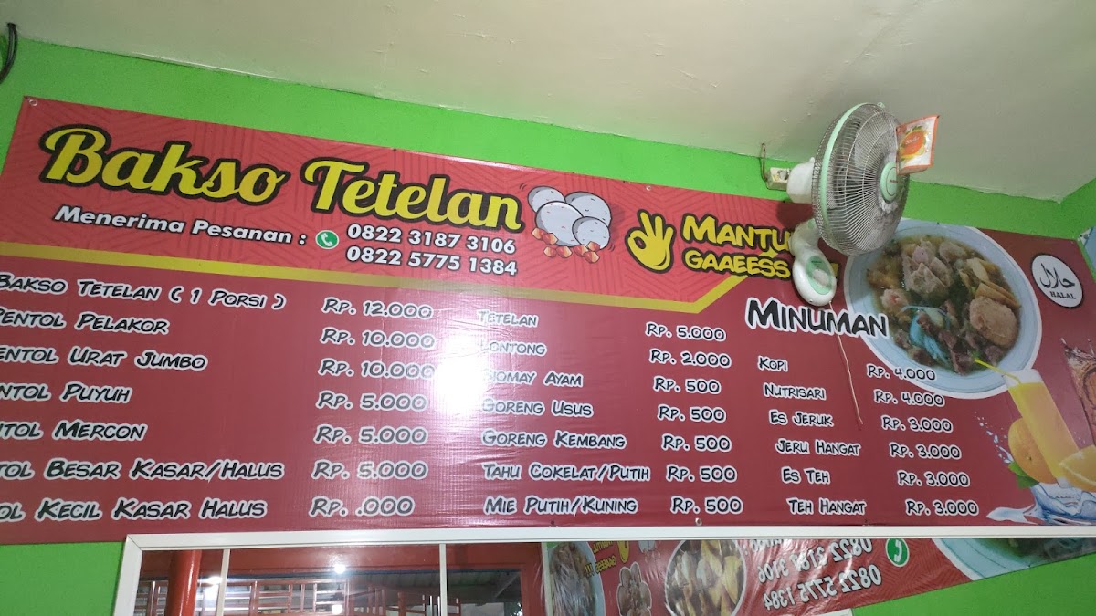 Bakso Tetelan Malang Cak ' Ko Photo Menu 2