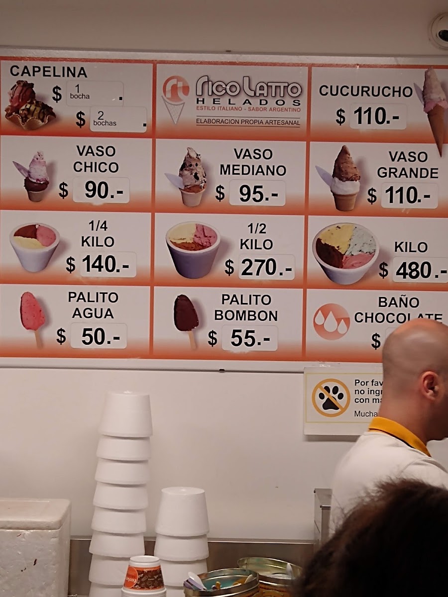 Ricolatto Helados Photo Menu 2