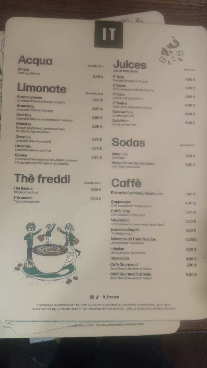 IT - Italian Trattoria Nantes Photo Menu 9