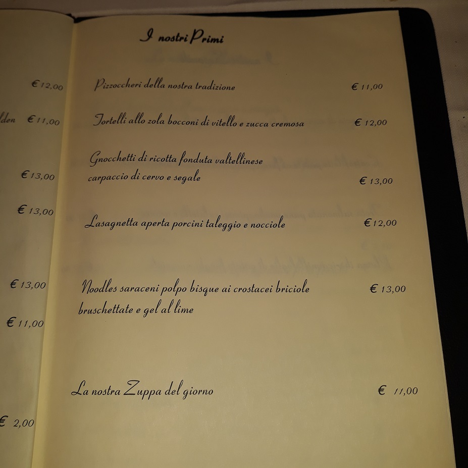 Ristorante & Pizzeria Eira (B&B) Photo Menu 10