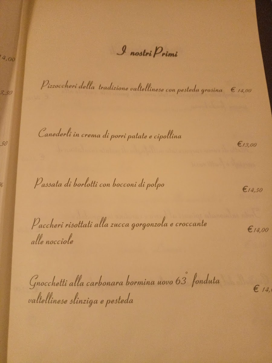 Ristorante & Pizzeria Eira (B&B) Photo Menu 6