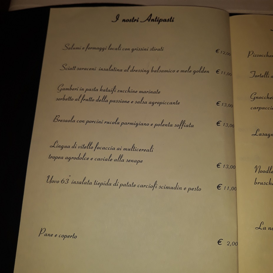 Ristorante & Pizzeria Eira (B&B) Photo Menu 9