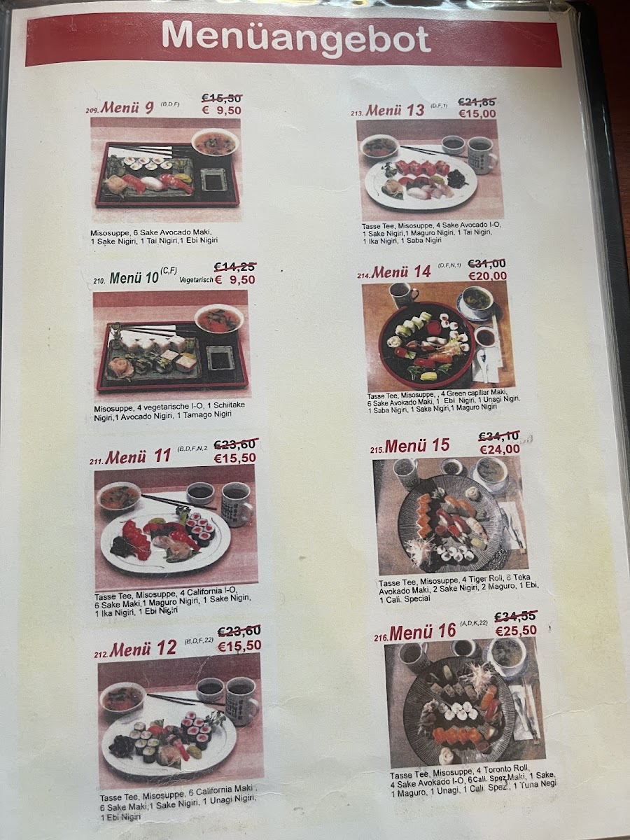 Aki Tatsu Sushi Photo Menu 2