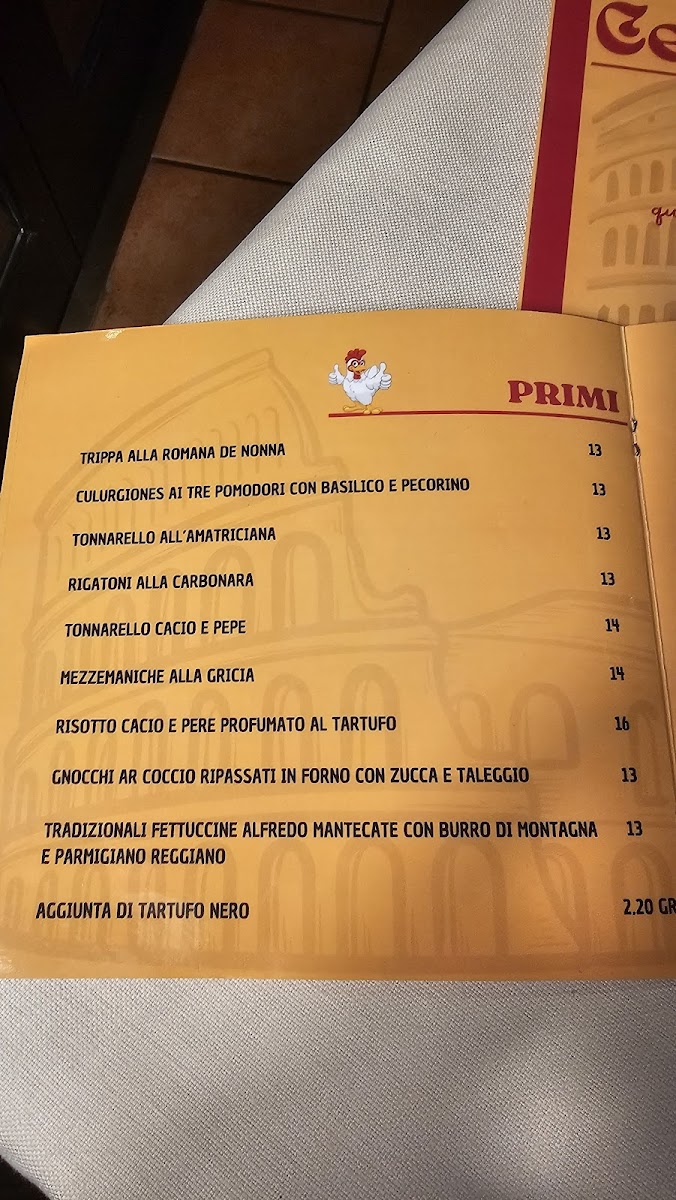 Ristorante Pizzeria Gallo Cedrone Photo Menu 10