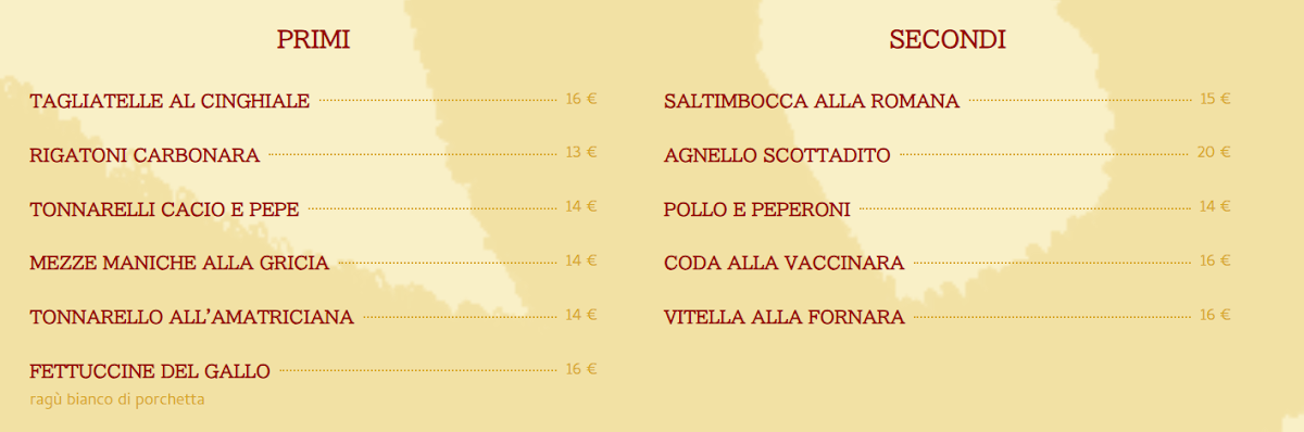 Ristorante Pizzeria Gallo Cedrone Photo Menu 5
