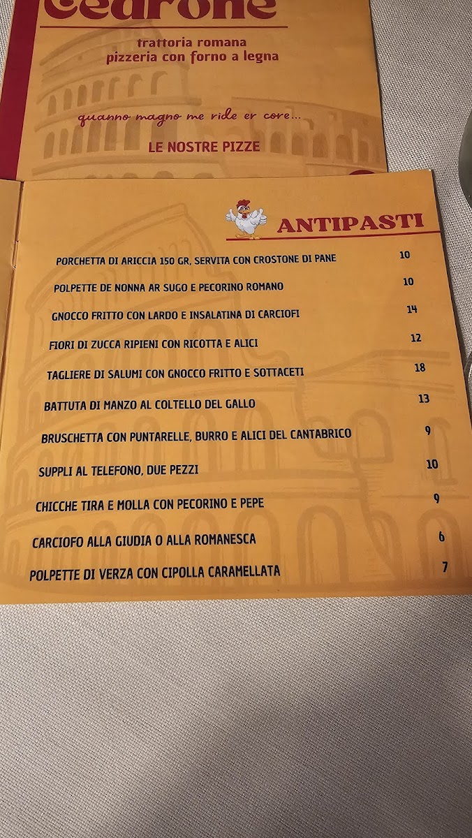Ristorante Pizzeria Gallo Cedrone Photo Menu 8