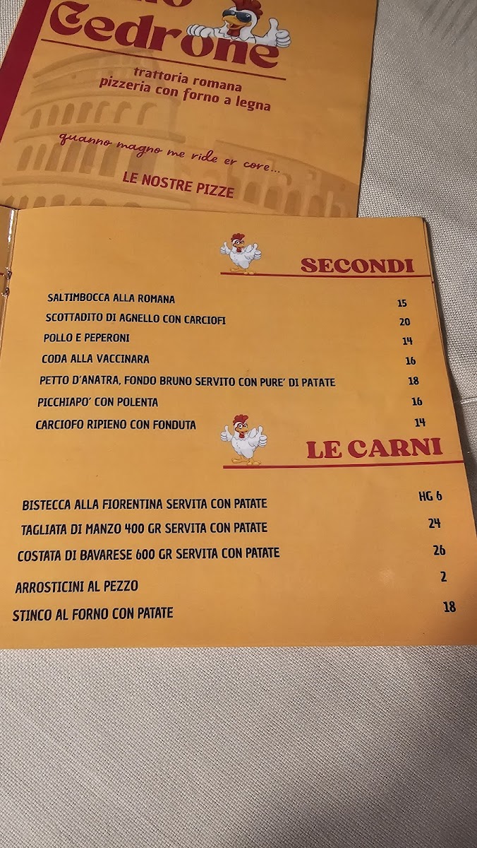 Ristorante Pizzeria Gallo Cedrone Photo Menu 9
