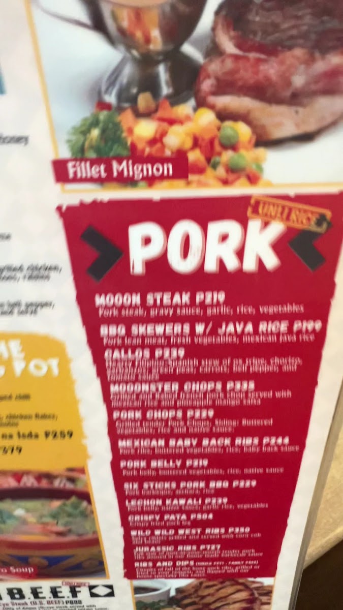 Mooon Cafe - Robinsons Place Photo Menu 5