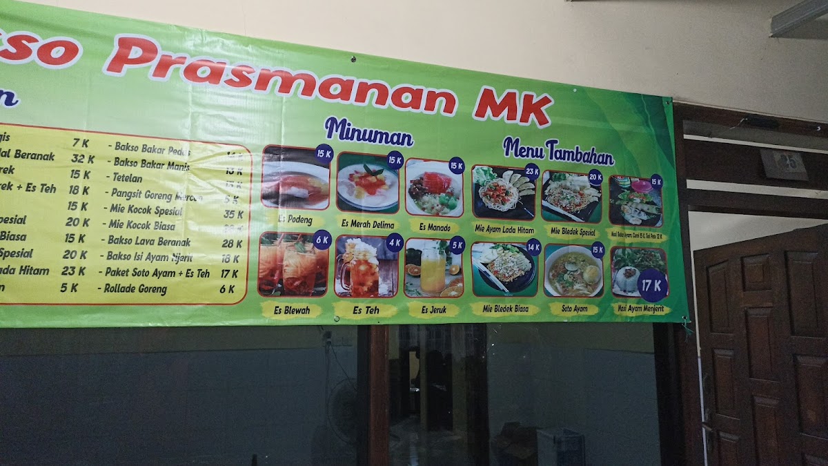 Bakso Prasmanan MK Photo Menu 3