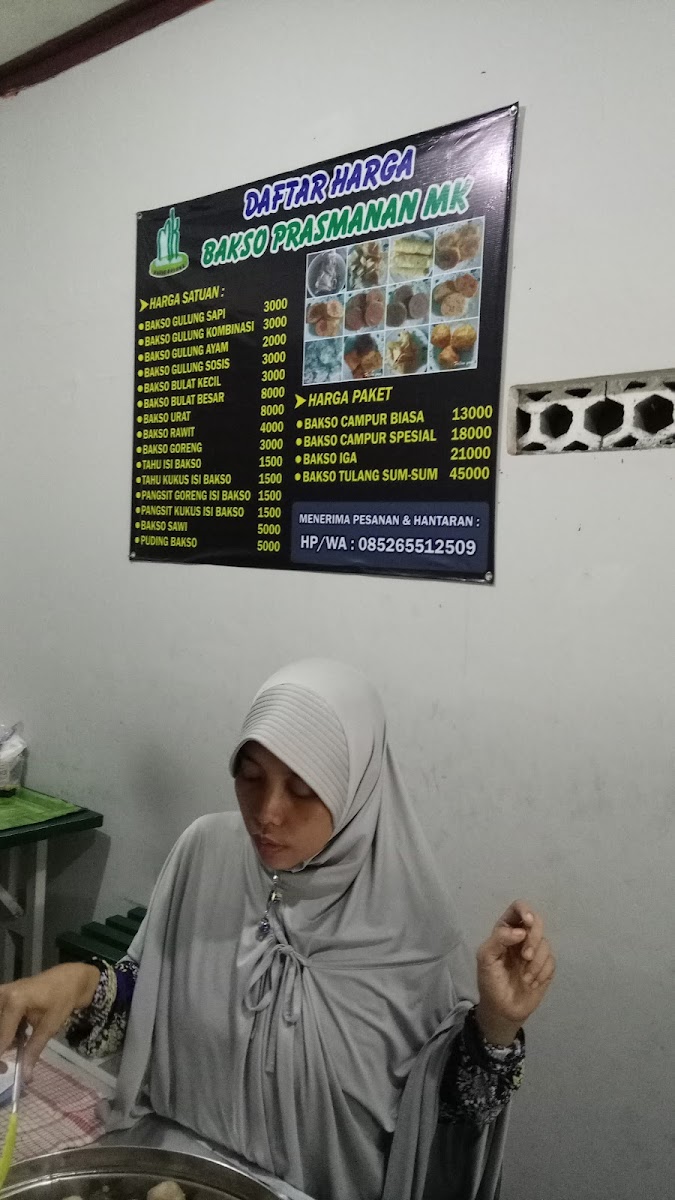 Bakso Prasmanan MK Photo Menu 6