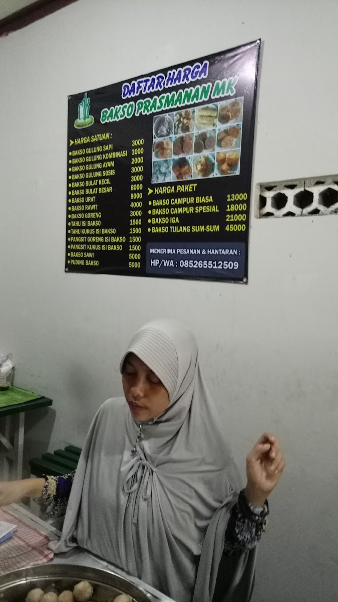 Bakso Prasmanan MK Photo Menu 7