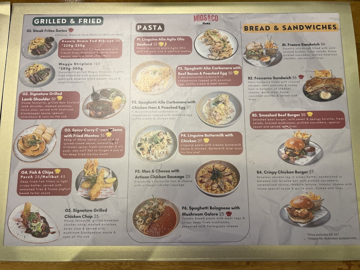 MIOS & CO (Formerly known as The Mios Coffee) Photo Menu 1