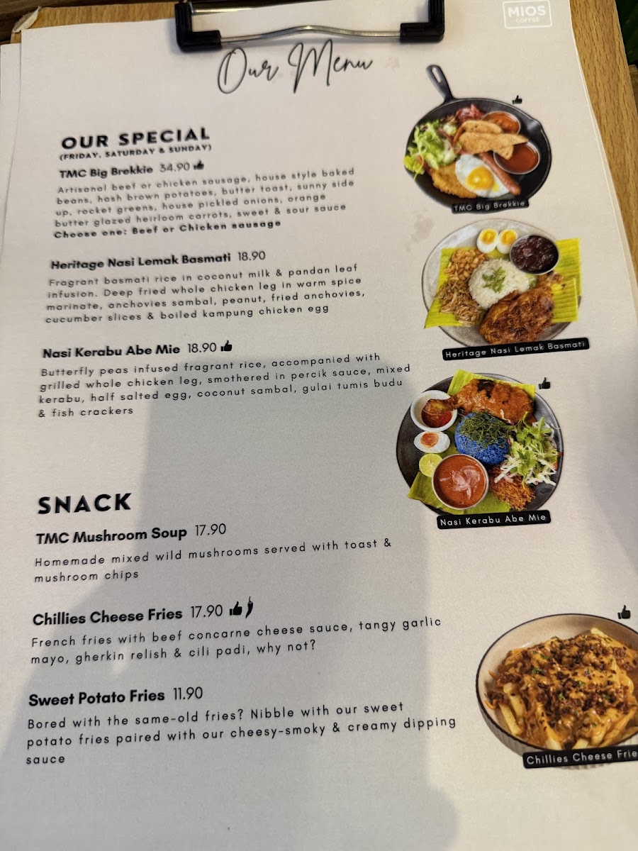 MIOS & CO (Formerly known as The Mios Coffee) Photo Menu 10