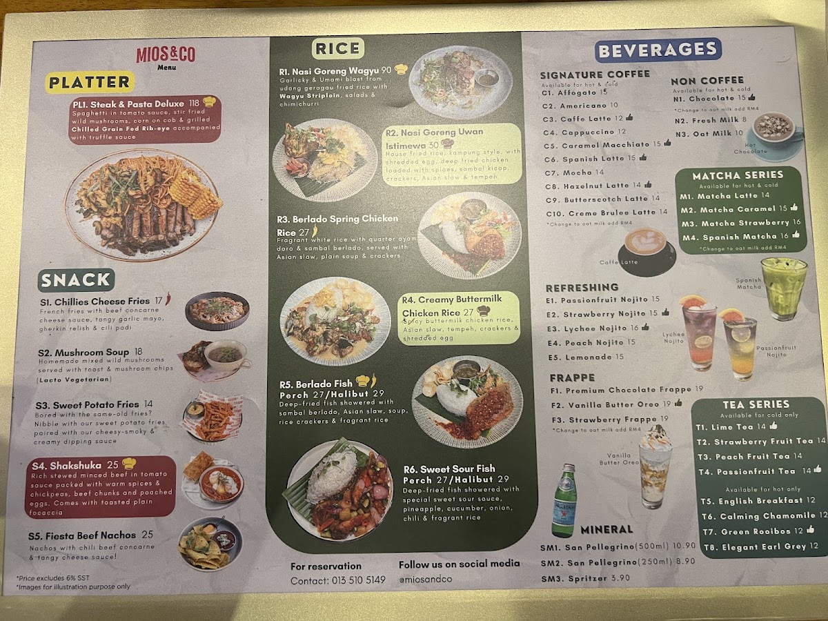 MIOS & CO (Formerly known as The Mios Coffee) Photo Menu 4