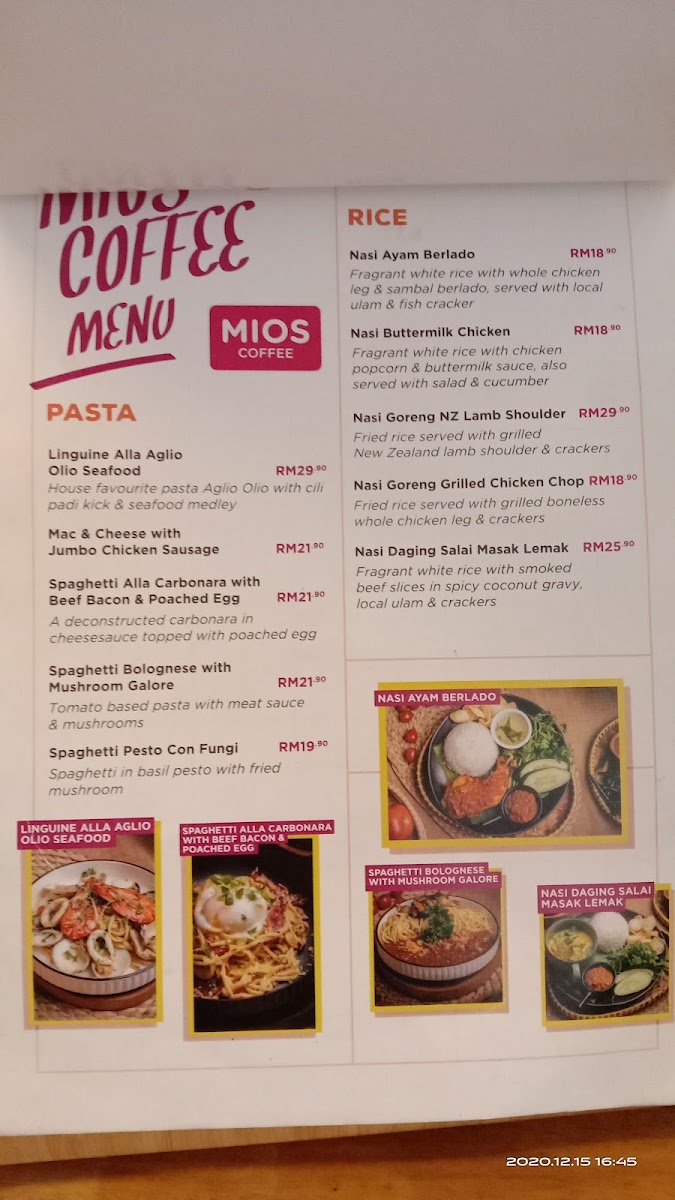 MIOS & CO (Formerly known as The Mios Coffee) Photo Menu 9