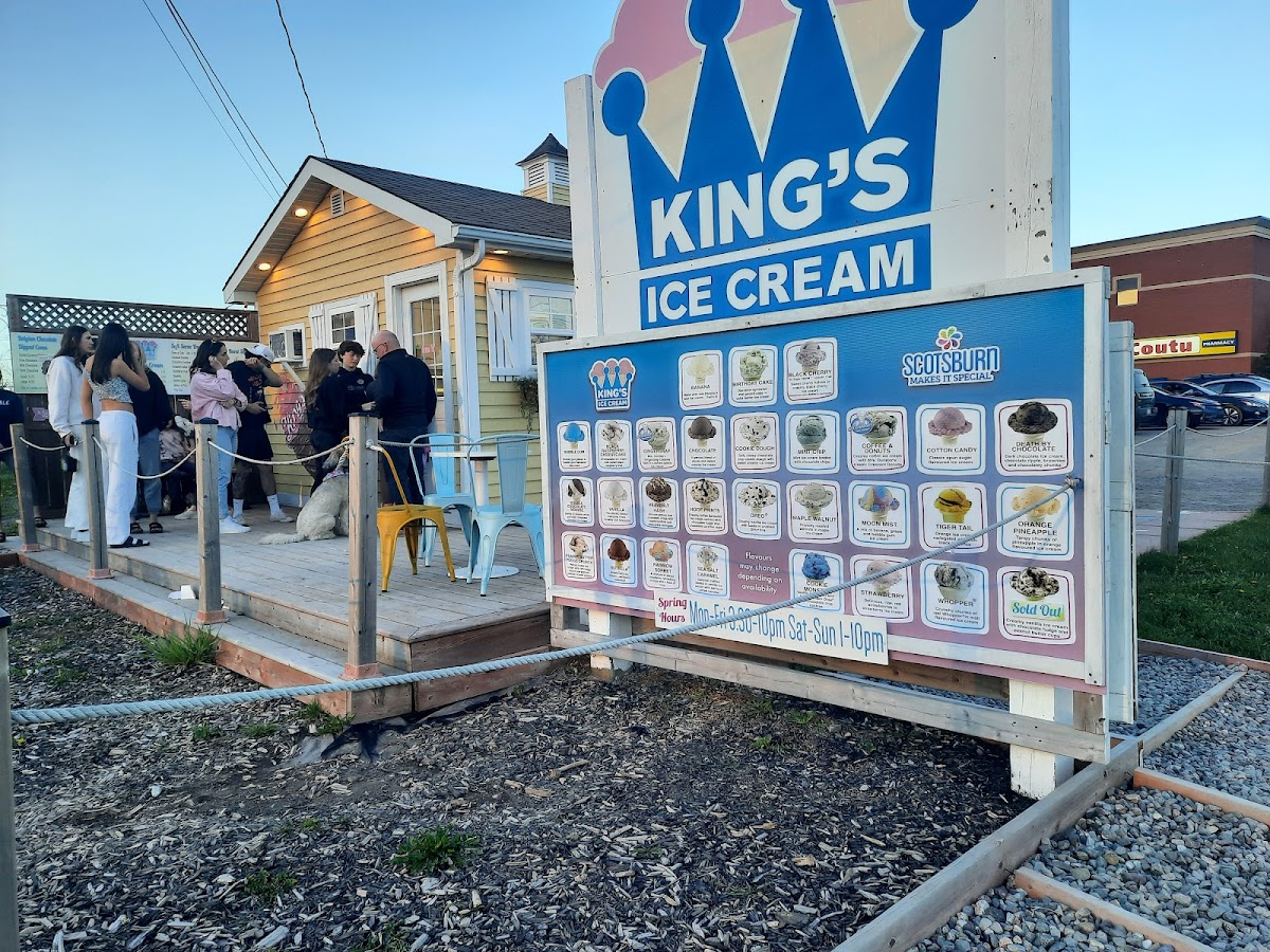 King's Ice Cream Photo Menu 3