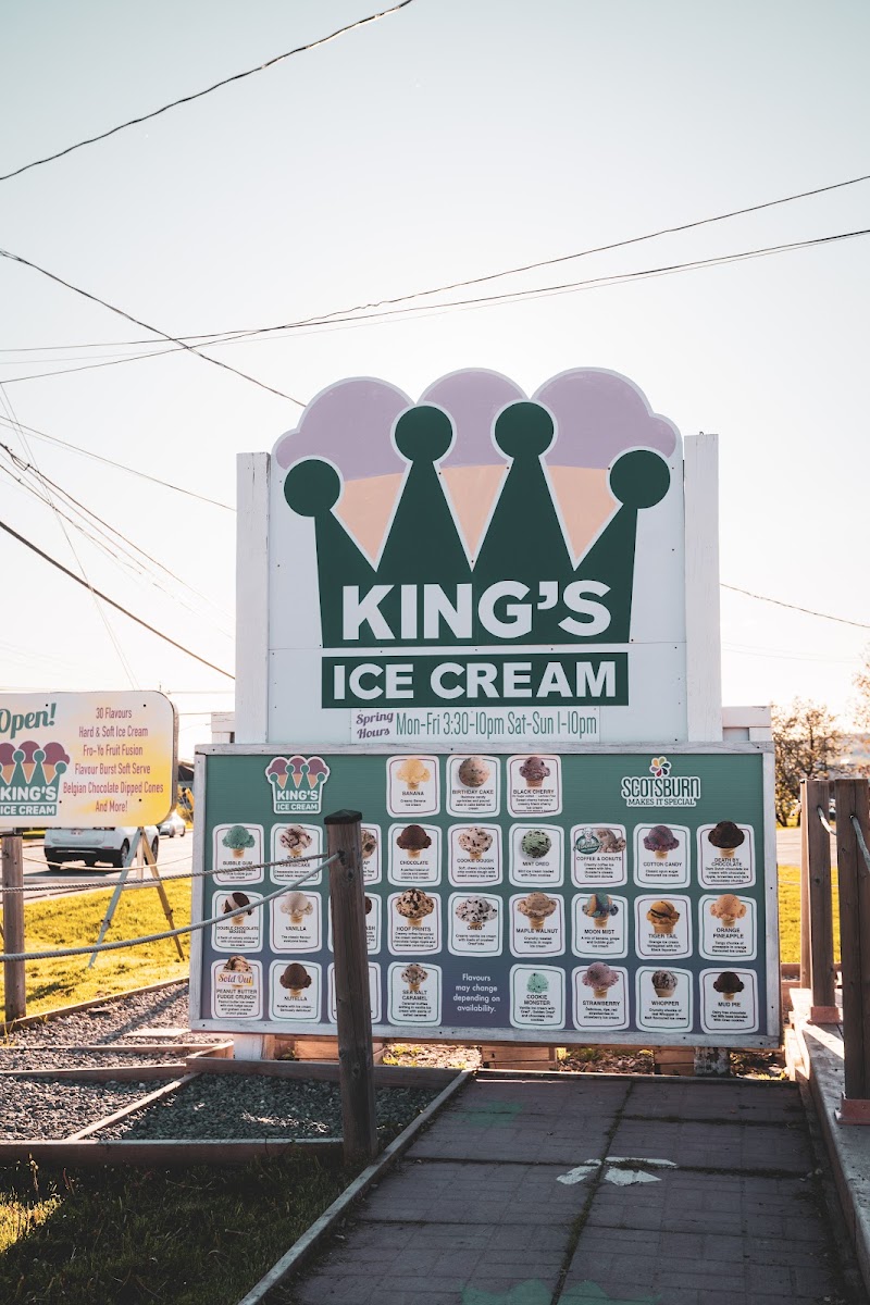 King's Ice Cream Photo Menu 6
