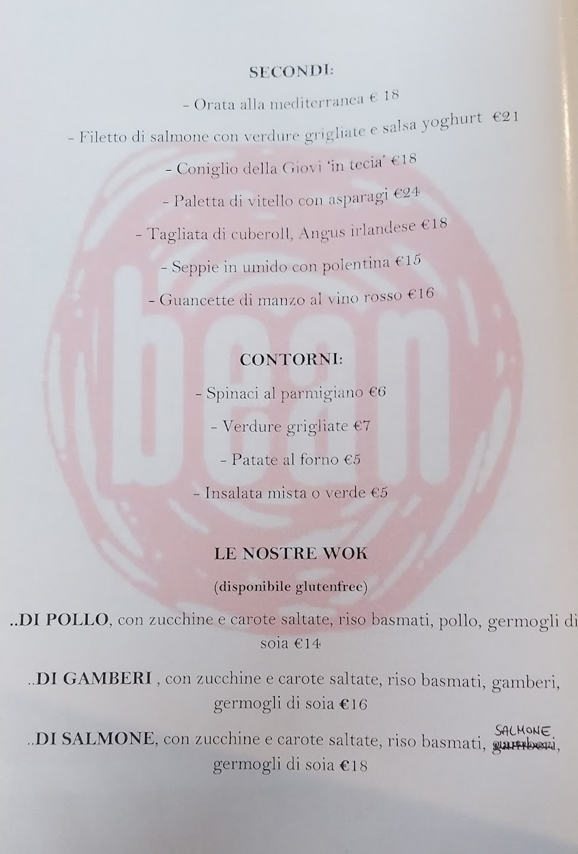 Ristorante Bean Photo Menu 7