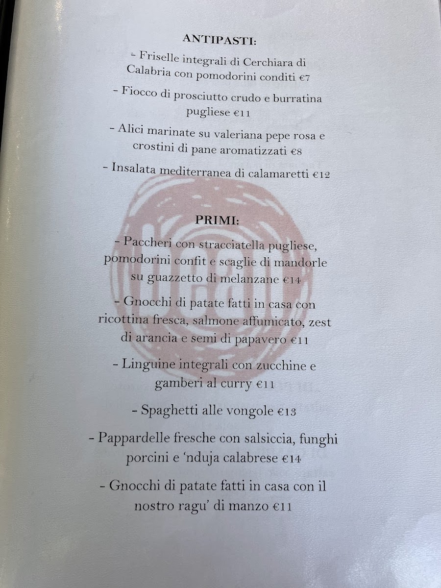 Ristorante Bean Photo Menu 8