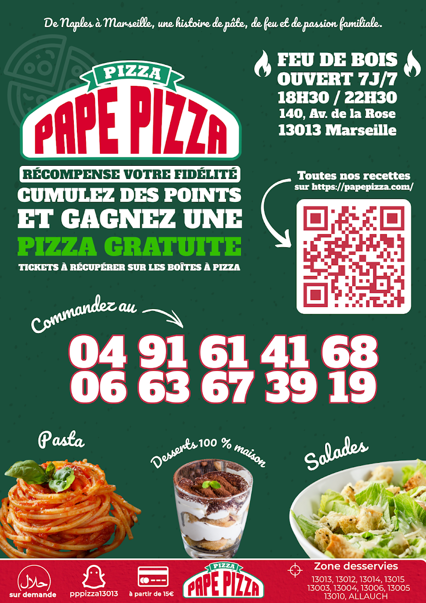 Papé Pizza Photo Menu 4