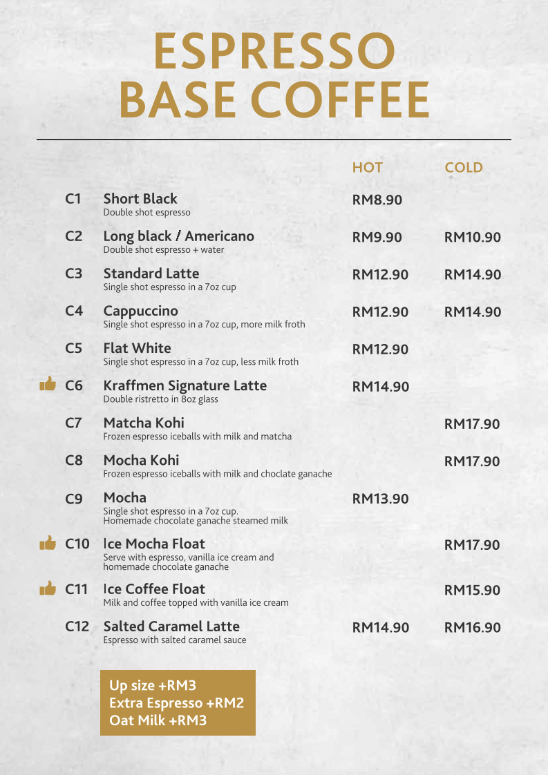 Kraffmen Cafe Photo Menu 3