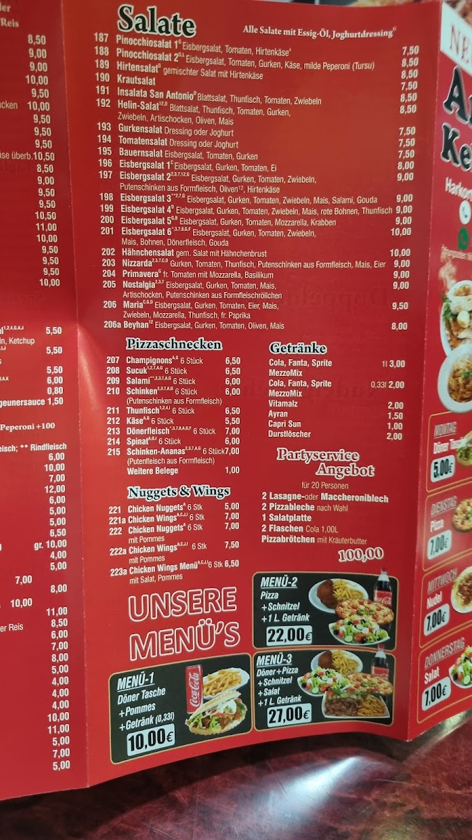 Anatolia Kebap Haus Photo Menu 2