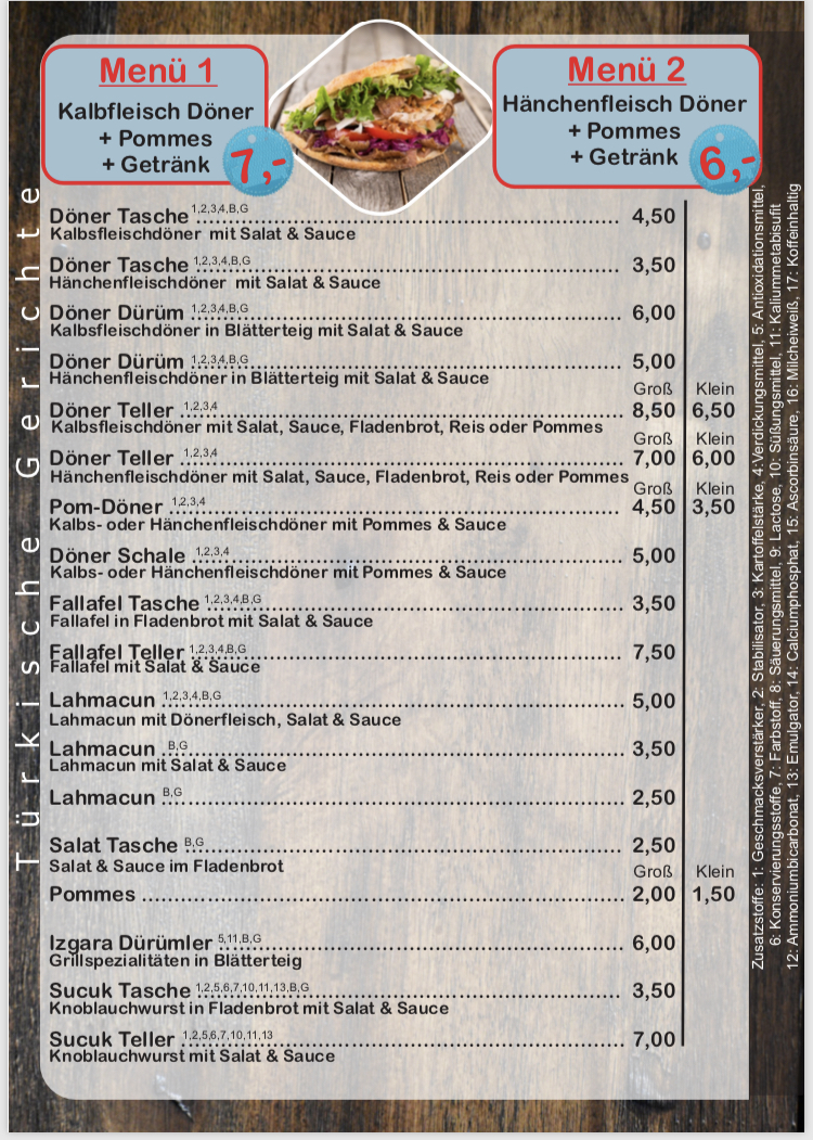 Anatolia Kebap Haus Photo Menu 7