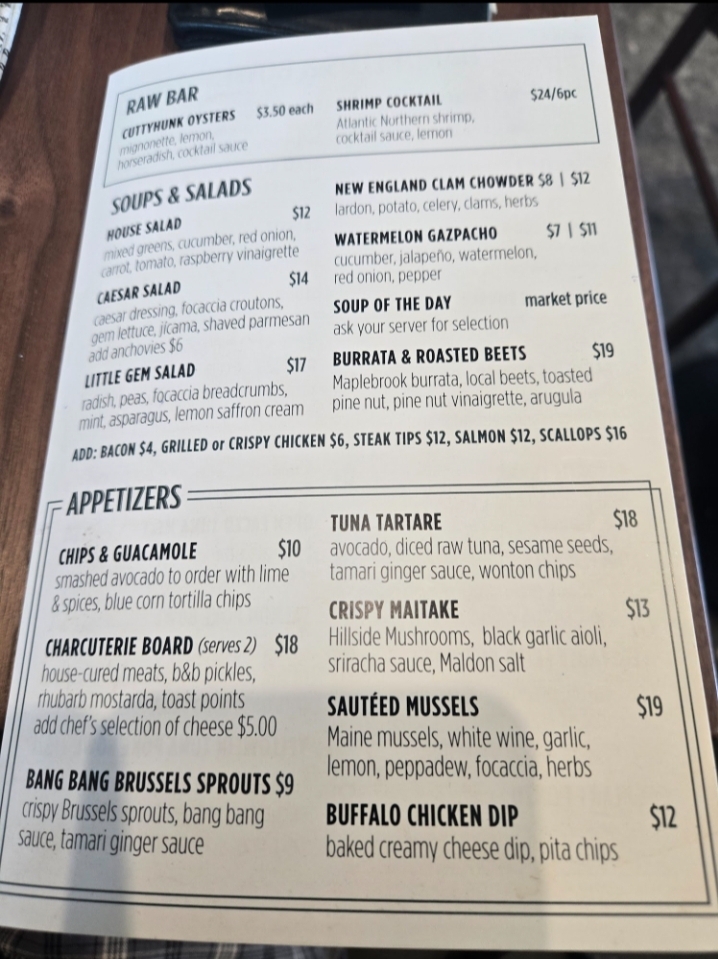 Farm & Coast Restaurant Photo Menu 4