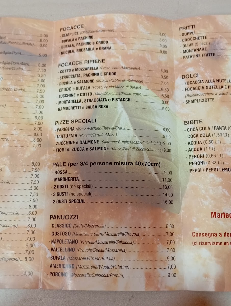Gladiatori della Pizza Photo Menu 3
