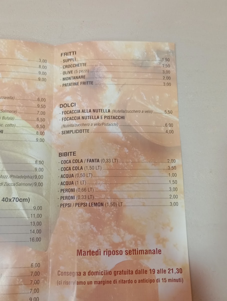 Gladiatori della Pizza Photo Menu 4