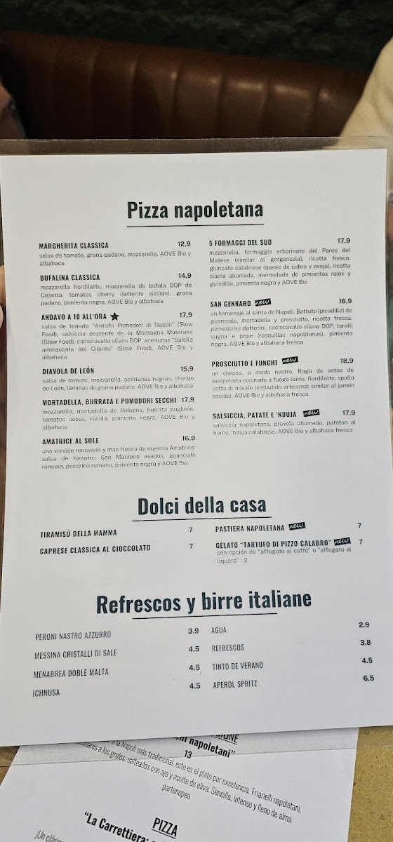 Trattoria Popolare Fratelli Figurato Photo Menu 7