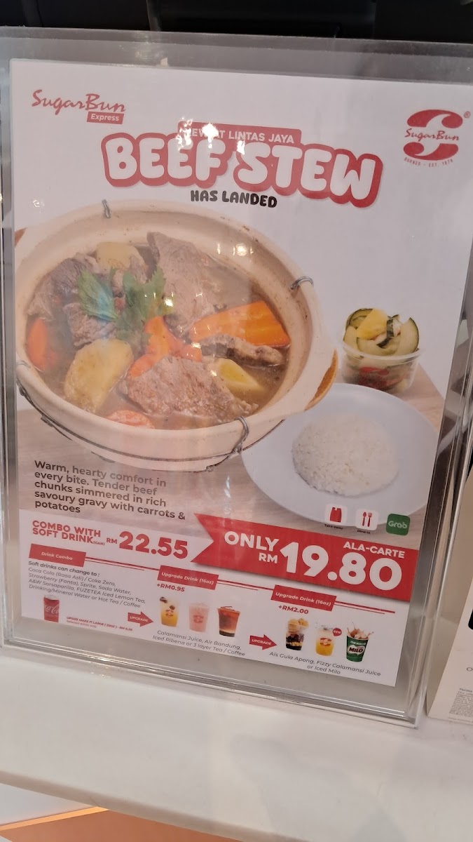 SugarBun Express Lintas Jaya Photo Menu 7