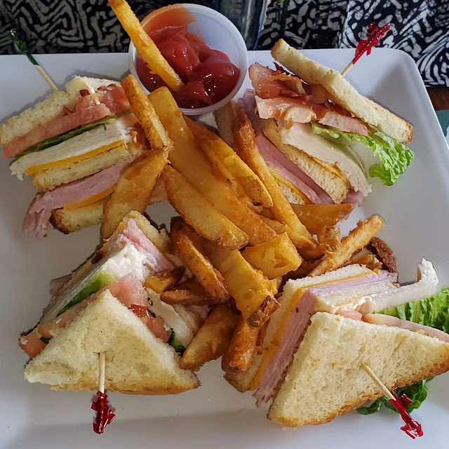Club Sandwich with Fries