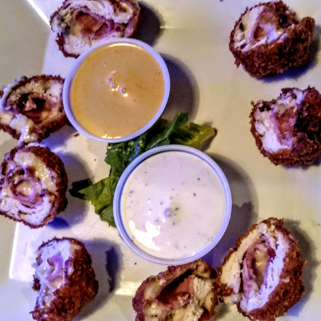 Chicken Cordon Bleu Bites