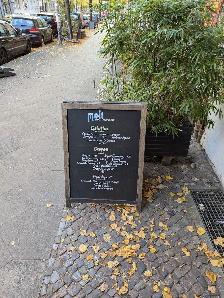 Melt Café Crêperie Photo Menu 3