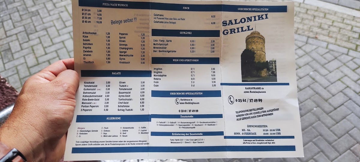 Saloniki Grill Photo Menu 2