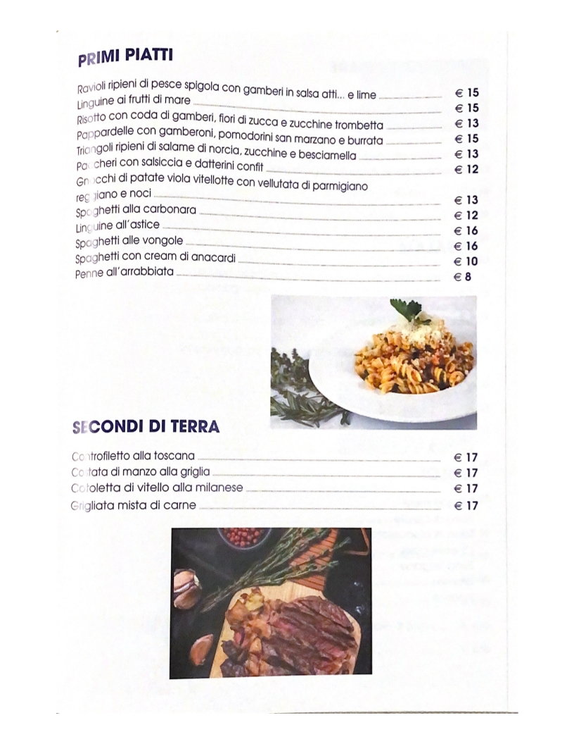 Ristorante Pizzeria DOC Photo Menu 4